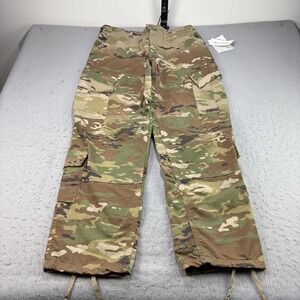 Insect Shield‎ Pants Mens Medium Green Camo Army Combat Uniform Ripstop NEW